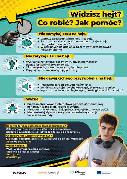 plakat A2 cyberspot saferinternet